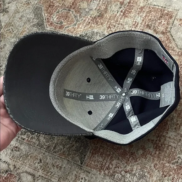 NFL Chicago Bears Navy and Gray Cap with Orange Accent - Picture 5 of 5